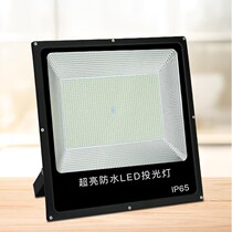 LED flood light Outdoor waterproof spot light High power 100w super bright 200w 50 outdoor lighting advertising projection light