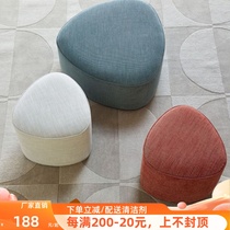 Nordic sofa bench pedal household with small stool dresser net red cobble living room