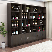 Shelf shelf floor multi-layer storage rack combination with door supermarket tobacco Hotel display cabinet merchandise display shelf