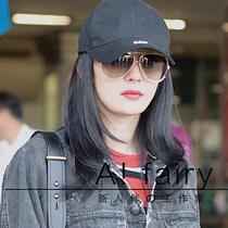 Jin Chen Zhou Yang Yang Lingqing Sunglasses Small Face Retro Phnom Penh Flat Glasses