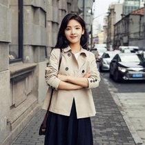 2021 short windbreaker Womens Spring and Autumn new fashion fashion fashion Korean casual Joker slim small coat