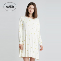 gelato pique22 spring new womens nightdress lemon blueberry print long sleeve dress PWCO221336