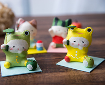 Spot Japanese Kyoto Longhu for handmade and paper cute kitten summer tributes for wedding gifts