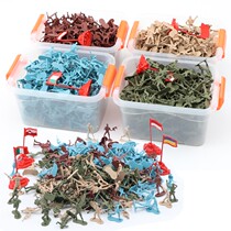 Stickman war war sandbox Military game sandbox Childrens war toy soldier creeper human model play 