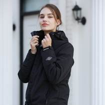 Outdoor stormtrooper jacket womens tide brand jacket windproof waterproof three-in-one two-piece detachable winter velvet thickened men