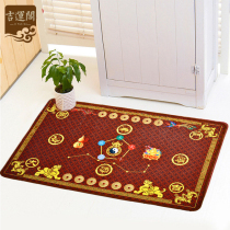 2022 Tiger years Home In-door mat Five Pendulum Pieces Bathroom Bedroom Entrance Doors Five Emperors Money Non-slip Doormat