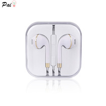Plated-in-ear headphones motion stereo bass with wheat line control Oppp Huawei applies Apple Android