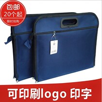 Teacher Public Service Information Package Canvas Waterproof Mens Simple Campus Brief Simple Briefcase Handbags portable
