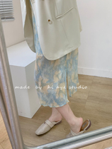 French first love fairy dress summer thin hipster art style fried street hanging skirt gentle