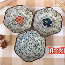 3 pack seasoned saucer set ceramic personality creative pickle plate snack Japanese household tableware small plate