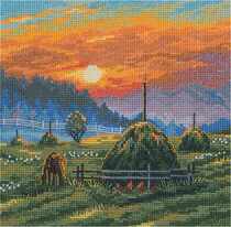 Russia imported cross stitch Panna ПС-7019