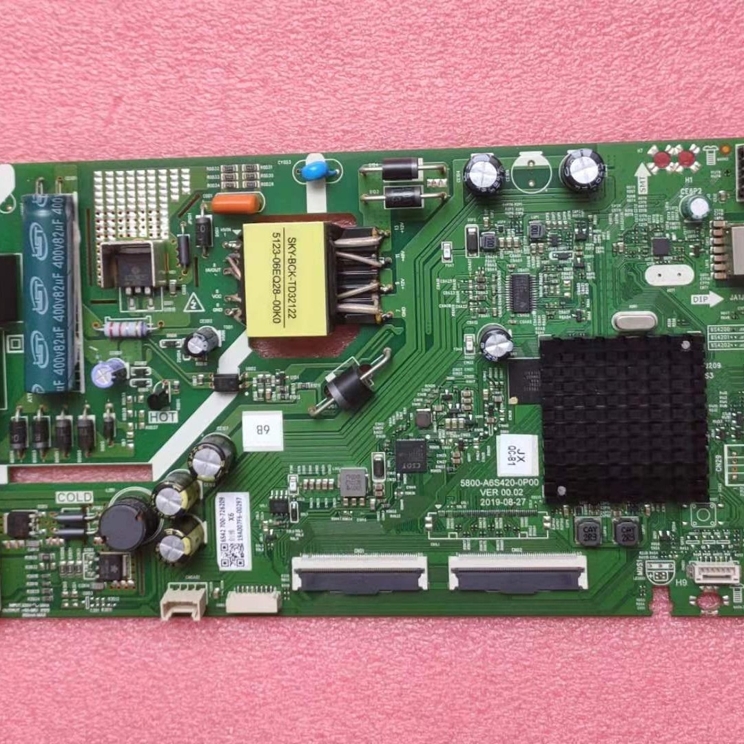 Original Skyworth 43E2A motherboard 5800-A6S420-1P00 with screen RDL430FY (PN0-000) test is good