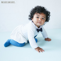 MARLMARL Baby Climbing Mens Butter Clothes Baby Newborn One-piece Suit Newborns bodysuits01