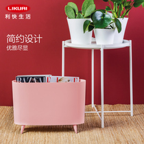 Fast German imported desktop sorting box Koziol magazine newspaper book storage basket storage box