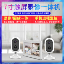 Home with its own battery camera wireless plug-in-free matte micro battery machine long standby touch mode display video card pocket strong controller shooting head set WIFI remote playback
