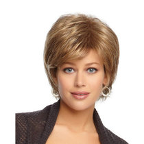 European and American wig female fluffy temperament white-collar face repair high temperature silk false headgear good quality wig