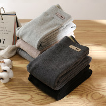 Girl gush with underpants to wear in winter pure cotton cannot afford ball CUHK child integrated lamb suede children thickened warm pants