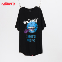 AND1 mens short T garbage talk series 2021 street basketball short-sleeved T-shirt Sports casual short T top