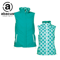 Golf clothing Abacus ladies double-sided vest 2326 vest Zipper fashion windproof ball will be the same