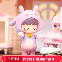 KimmyMiki animal series underwater blind box cute cat woman model doll ornaments Tide play hand toys