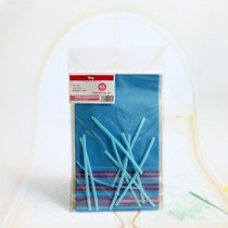 Hilton Blue Red Stripe Dim Sum Bags 10pcs Self Sealing Cookie Bags Cookie Bags Ribbon