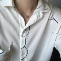 PAUSA ANN 2018 vol 5 Athos double ring necklace niche design feel cold wind choker