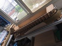 Guangxi cargo ship (butterfly head model) simulation cargo ship model cover