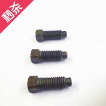 gb8i5 square head black tightening screw square head long cylindrical end tightening screw convex tail square head nail m6m8