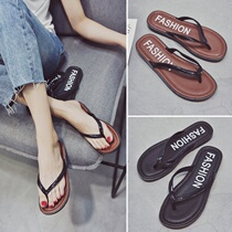 Slipper Women summer sandals Slipper non-slip flat new Korean version of beach fashion student clip feet outside wear Flip-flops
