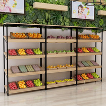 Fruit shop shelf vegetable rack display cabinet rack red wine rack cake cabinet fresh supermarket fruit and vegetable multi-layer rack