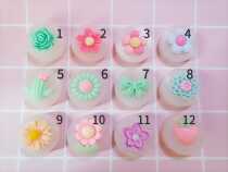 Food grade silicone gel small mould DIY turned sugar baking bacon biscuit clay soft pottery clay resin drop glue hand soap