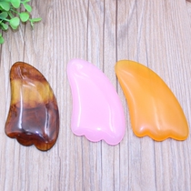 Beeswax scraping board resin scraping plate triangular scraping plate scraping chip point stick