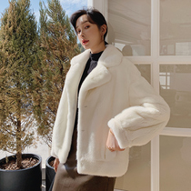 Imported mink fur fur 2021 new Henning whole mink Mink Fur Fur Fur Coats Short fashion young womens clothing