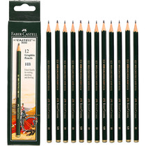 (12 boxed) FABER-CASTELL pencils 9000 HB 2H 2B green hexagon pen