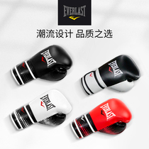 EVERLAST BOXING GLOVES MENs AND WOMENs TRAINING Sanda MUAY THAI FIGHTING PROFESSIONAL FREE FIGHT SANDBAG BOXING GLOVES