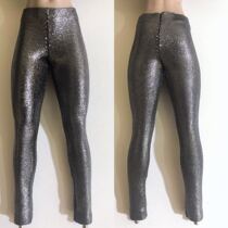 Spot 1 12 female soldier leggings 1:12 rubber-coated plain leggings do not dye