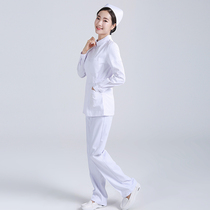 Nursing Department director of the nurse long sleeve pian jin round neck nurse suit beauty salon dental pharmacy work clothes