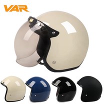 New Kachi adult electric motorcycle helmet Harley retro half-pack helmet mens and womens helmets Spring and autumn helmets