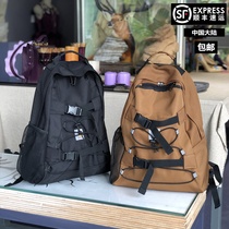 Travel Backpack Mens Shoulder Bag Womens Short Travel Travel Bag Large Capacity Lightweight Waterproof Duffle Bag Tide Boarding Bag