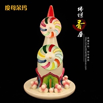Buddhas Incense House Handcrafted Color Plotter mother Doma Small number Tibetan Buddhism Assenchants Buddhist Supplies