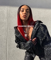 Gvc G - letter lock lock decorated rough chain necklace men and women the same paragraph