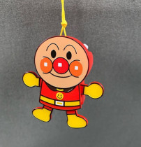 Spot Japanese imported Breadman childrens baby appease coax hanging neck clockwork interactive toy without battery