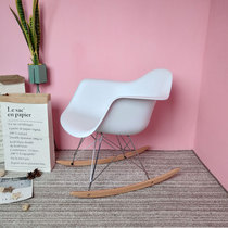 Nordic ins net red lazy recliner Eames designer plastic dormitory tatami Nordic bedroom rocking chair