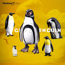 Wantmoin Play Mold Emulation Antarctic Arctic Fauna Penguin Model Emperor Penguin Emulation Animal Toy Suit