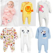 Spot Demolition Orders UK Imports NEXT Tong Clothing Spring Summer Autumn Winter Pure Cotton Men And Women Baby Long Sleeves With Body Clothing Climbing