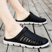 Hong Kong Chaobou Mens sandals 2022 Summer new outdoor lined slippers Han version trendy beach dongle shoes