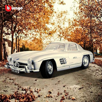  Bimei Gaomichi figure 1:18 Mercedes-Benz 300SL car model simulation alloy original retro classic car model