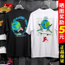 Li Ning Short Sleeve Mens Summer 2022 New Og_lick Joint Paragraph Loose Casual Sports T-shirt Woman AHSS283