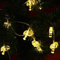 10 led creatieve roze vogel led string fairy lights aa batte