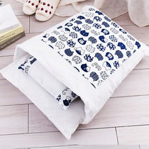  Japanese-style cat litter sleeping bag Detachable and washable cat bed Winter warm semi-enclosed deep sleep cat mat Small dog litter